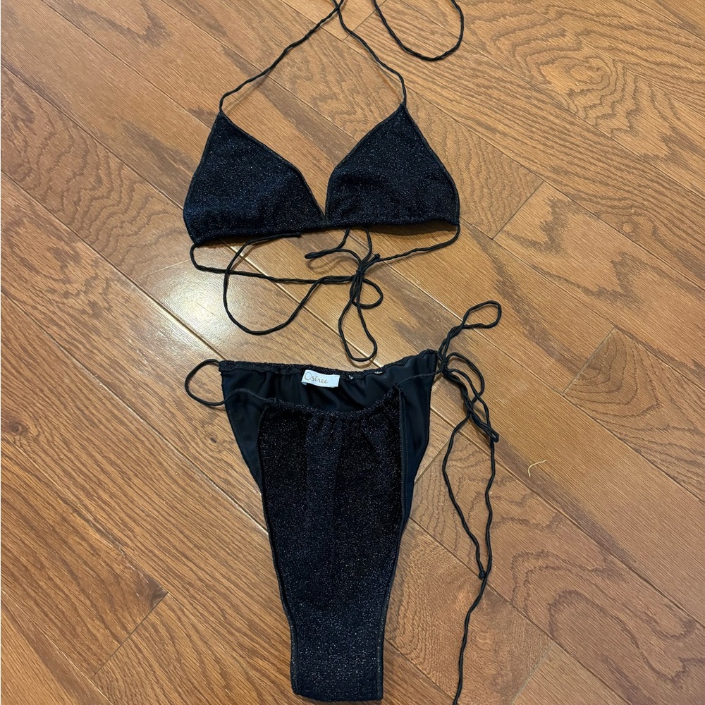 Oseree Lumiere String Bikini Size Medium Microkini - image 2